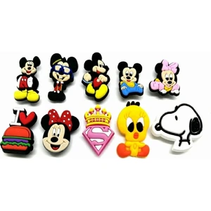 10 Adet Terlik Süsleri Mickey