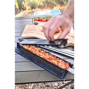 Kebapmatik Adana Urfa Kebap Kalıbı Aparatı Pratik Hızlı Kebap Makinesi Kutulu Kebap Matik