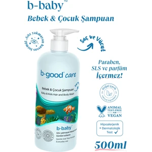 b-good Bebek & Çocuk Saç ve Vücut Şampuanı 500 ml