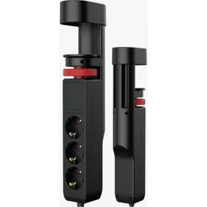 Ftr-19 Isıya Dayanıklı Çocuk Koruma 3'lü 2 Usb 1 x-Type C Akım Kablo Termal Akım Korumalı Priz