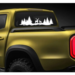 Sticker Usta Offroad Kamp Avcı Adventure Araba Oto Karavan Sticker 00046