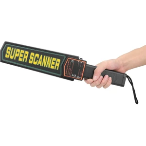 Süper Scanner MD-3003B1 El Tipi Üst Arama Dedektörü 9V Pil Dahil