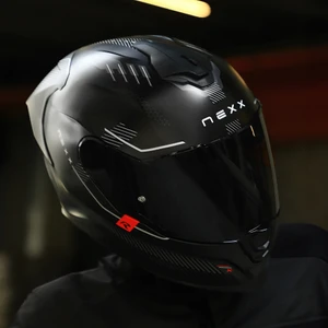 Y.100R Baron Mat Siyah Kask