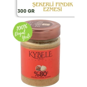 Kybele Ordu Çikolata Şekerli Fındık Ezmesi 300 Gr