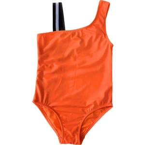 Tek askılı kız çocuk mayo