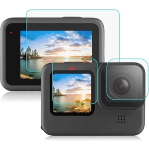 Gopro Hero 9 / 10 / 11 / 12 Uyumlu Ekran ve Lens Koruyucu Film