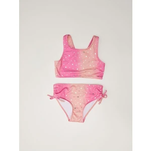 Yıldız Baskılı Kız Çocuk Bikini Takım Db200737bt