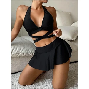 Micro etekli curve bikini altı