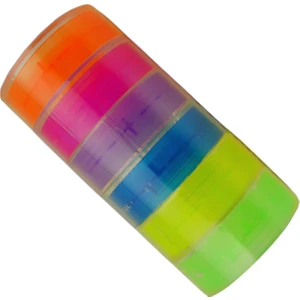 19X33 Renkli Kristal Bant 6 Lı (PIN441)