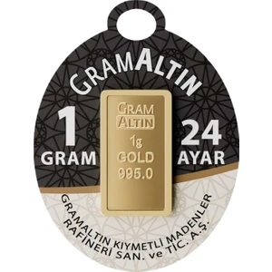 1 gr 24 Ayar 995 Milyem Gram Altın