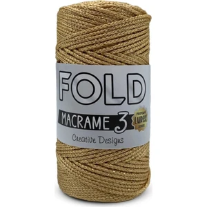 Simli Makrome Ipi No:3 Gold