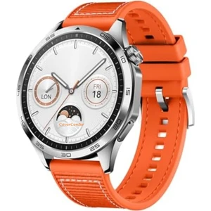 Cover Center Honor Watch Gs Pro Örgü Kumaş Hibrit Ayarlanabilir Silikon Lansman Saat Kordonu