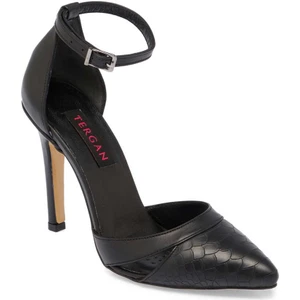 Siyah Hakiki Deri Kadın Stiletto - K24I1AY67289-A23