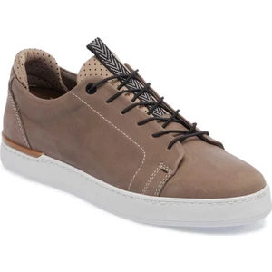 Vizon Hakiki Nubuk Deri Erkek Sneaker - E24I1AY56823-A65
