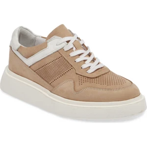 Kum Hakiki Nubuk Deri Erkek Sneaker - E24I1AY56854-B21
