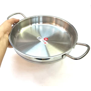 Paslanmaz Çelik Dik Yumurta Sahanı 22 cm