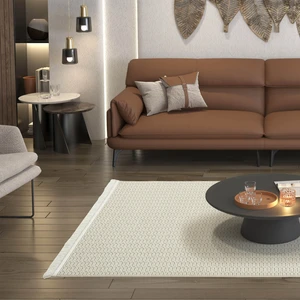Cool Halı Hasır 621 Krem Halı Ince Mutfak Halısı Yazlık Halı Kilim Kesme Halı Yolluk Antre Hol Koridor Halısı