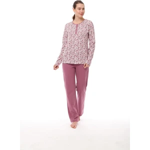 1547 Uzun Kollu Kadın Pijama Takım
