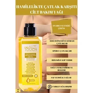 Last Touch Çatlak Önleyici Cilt Bakım Yağı ( Hamilelik-Sporcu Çatlakları-Hızlı Kilo Alıp Verme ) 150 ML