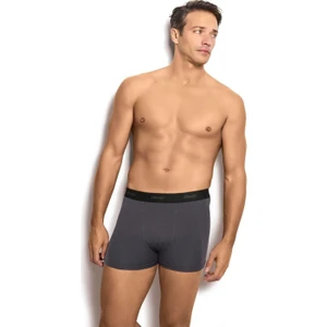 321 Erkek Modal Boxer Şort Tekli