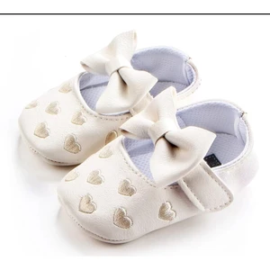 Hira Kids Collection Kız Çocuk Kalp Nakışlı Patik Ayakkabı