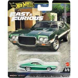 Hot Wheels Fast-Furious Premium Araba 72 Ford Gran Torıno Sport HNW46-HYP72