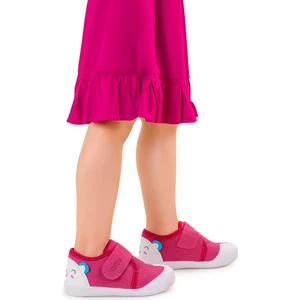 Kiko Kids Catly Cırtlı Kız Bebek Ilk Adım Panduf Ayakkabı