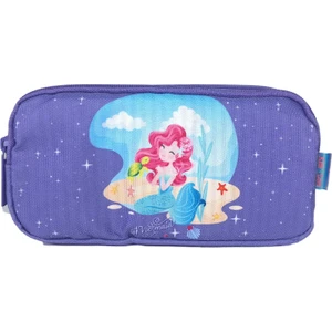 Kids&love Üç Bölmeli Kız Çocuk Kalem Çantası - Pembe Denizkızı