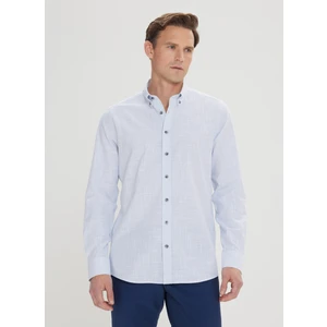 Altınyıldız Classics Mavi Erkek Gömlek 4A2024200006