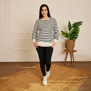 Baby Mom Emzirme Özellikli Hamile Sweatshirt Anne Giyim