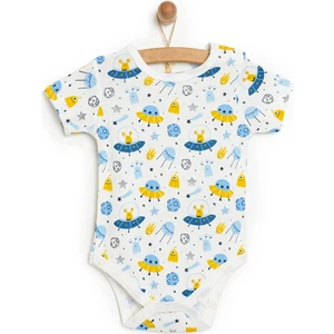 HelloBaby Kısa Kol Body Erkek Bebek