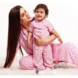 HelloBaby Kısa Kollu Pijama Takımı Kız Bebek