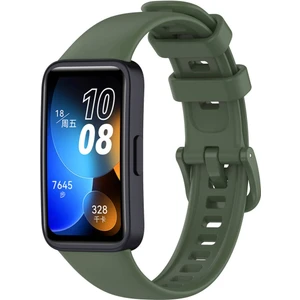 Huawei Band 8 Uyumlu Renkli Tokalı Silikon Akıllı Saat Kordon Kayış Bileklik