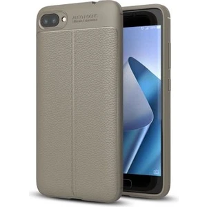 Techno Guru Asus Zenfone 4 Max ZC554KL Deri Desenli Yüksek Koruma Sağlayan Niss Premium Silikon Kılıf