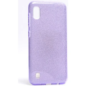 Techno Guru Samsung Galaxy A10 Simli ve Parlak Şık Shining Premium Silikon Kılıf