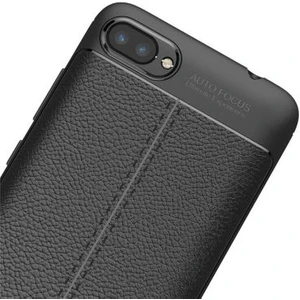 Techno Guru Asus Zenfone 4 Max ZC554KL Deri Desenli Yüksek Koruma Sağlayan Niss Premium Silikon Kılıf
