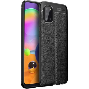 Techno Guru Samsung Galaxy A02S Deri Desenli Yüksek Koruma Sağlayan Niss Premium Silikon Kılıf