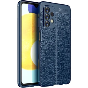 Techno Guru Samsung Galaxy A23 Deri Desenli Yüksek Koruma Sağlayan Niss Premium Silikon Kılıf
