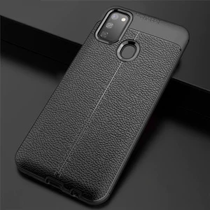 Techno Guru Samsung Galaxy M21 Deri Desenli Yüksek Koruma Sağlayan Niss Premium Silikon Kılıf