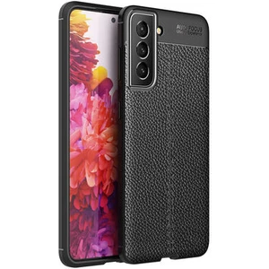 Techno Guru Samsung Galaxy S21 Fe Deri Desenli Yüksek Koruma Sağlayan Niss Premium Silikon Kılıf