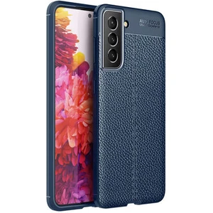 Samsung Galaxy S21 Fe Kılıf Deri Desenli ve Esnek Yapılı Sağlam Derry Silikon Kılıf