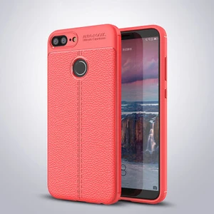 Honor 9 Lite Kılıf Deri Desenli ve Esnek Yapılı Sağlam Derry Silikon Kılıf