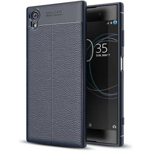 Techno Guru Sony Xperia Xa1 Plus Deri Desenli Yüksek Koruma Sağlayan Niss Premium Silikon Kılıf