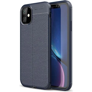 Techno Guru iPhone 11 Deri Desenli Yüksek Koruma Sağlayan Niss Premium Silikon Kılıf