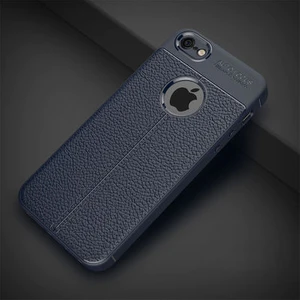 Techno Guru iPhone 5 Deri Desenli Yüksek Koruma Sağlayan Niss Premium Silikon Kılıf