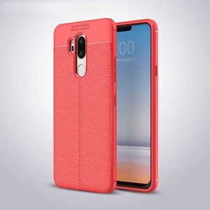 Techno Guru Lg G7 Deri Desenli Yüksek Koruma Sağlayan Niss Premium Silikon Kılıf