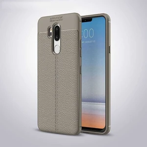 Techno Guru Lg G7 Deri Desenli Yüksek Koruma Sağlayan Niss Premium Silikon Kılıf