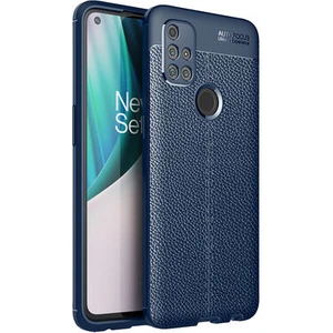 Techno Guru One Plus Nord N10 5g Deri Desenli Yüksek Koruma Sağlayan Niss Premium Silikon Kılıf