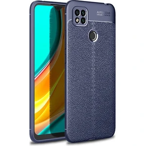 Techno Guru Redmi 9c Deri Desenli Yüksek Koruma Sağlayan Niss Premium Silikon Kılıf