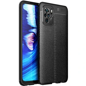 Techno Guru Redmi Note 10S Deri Desenli Yüksek Koruma Sağlayan Niss Premium Silikon Kılıf